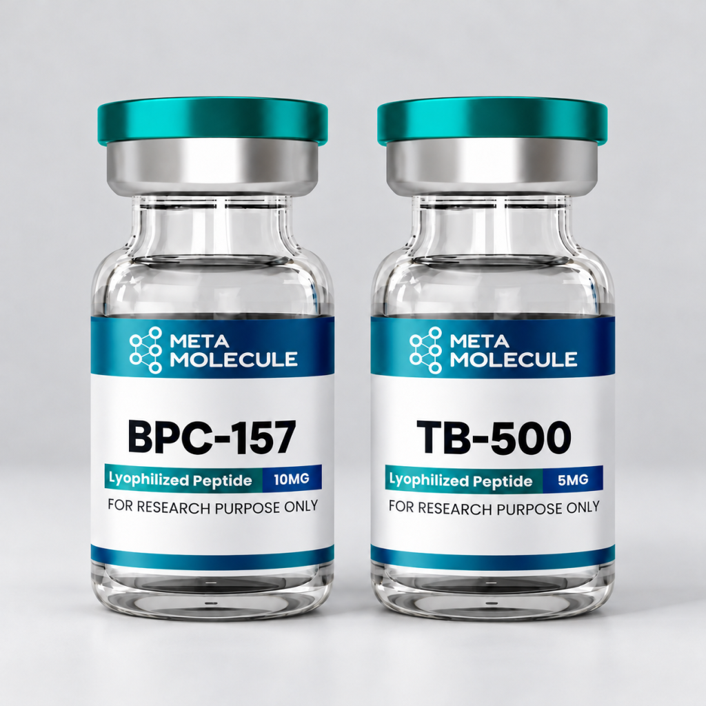 Meta Molecule BPC-157 10 mg and TB-500 5 mg bundle