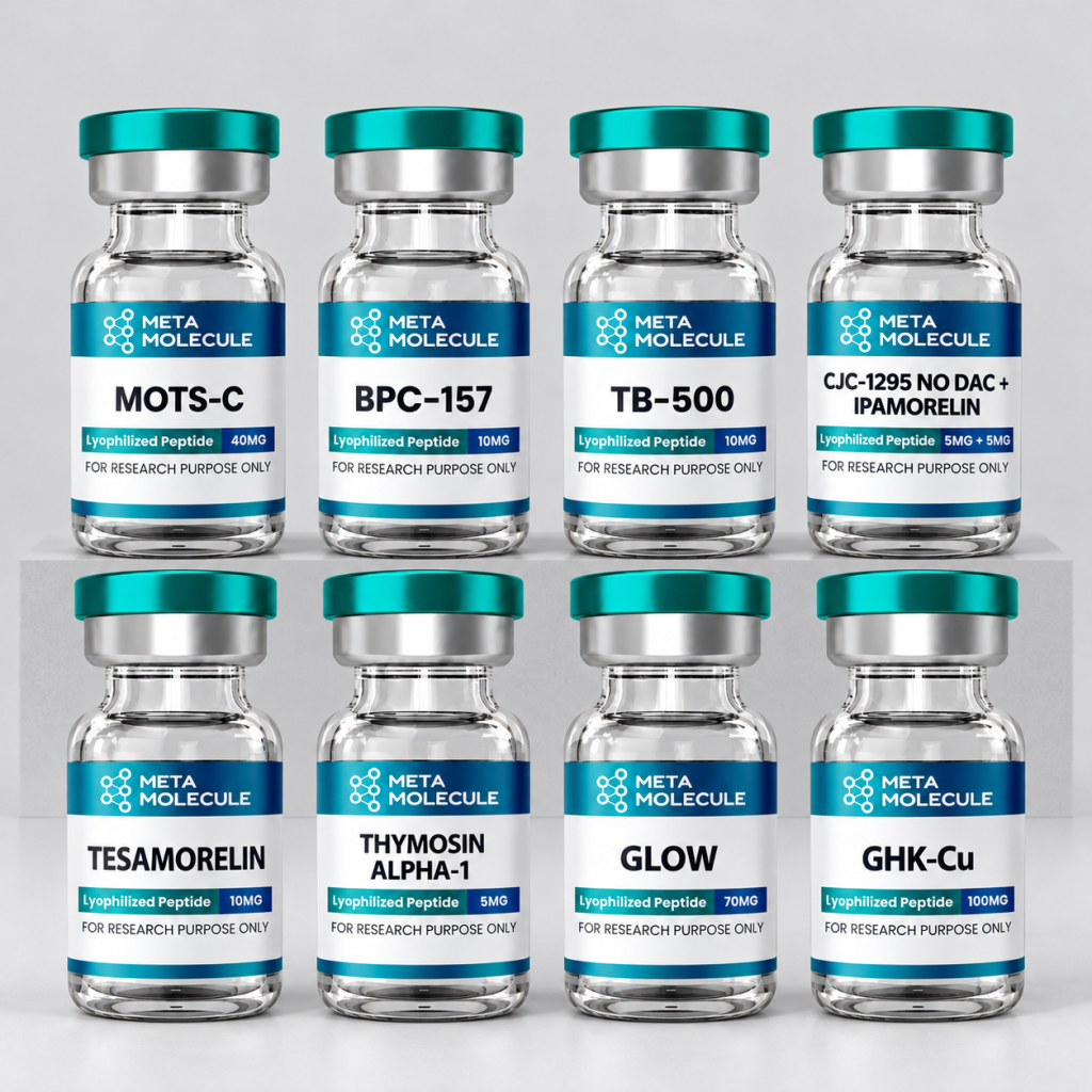 Meta Molecule Library Bundle with eight labeled research vials